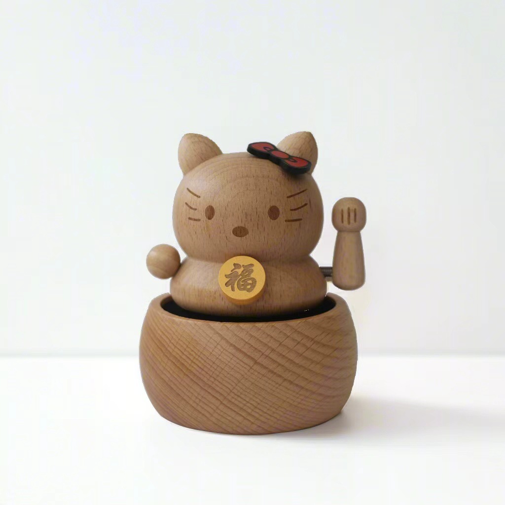 Imported rhyme movement new product beautiful lucky cat 0.22kg
